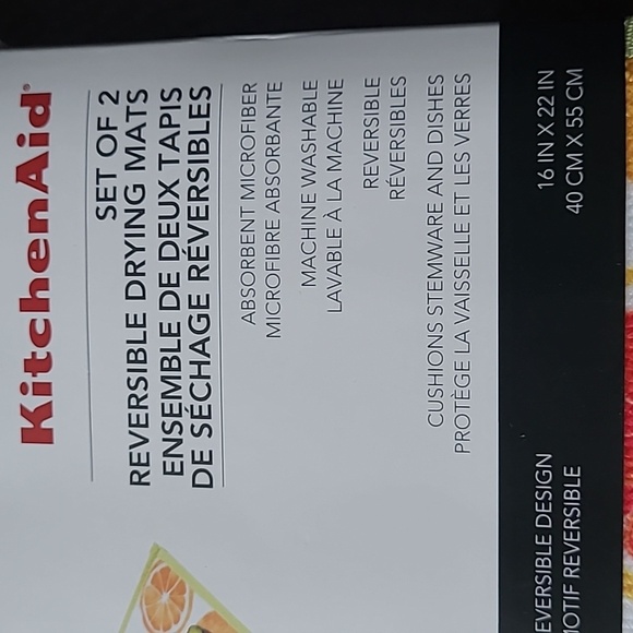 🍋🍊🍈KitchenAid Drying Mats - Picture 2 of 7